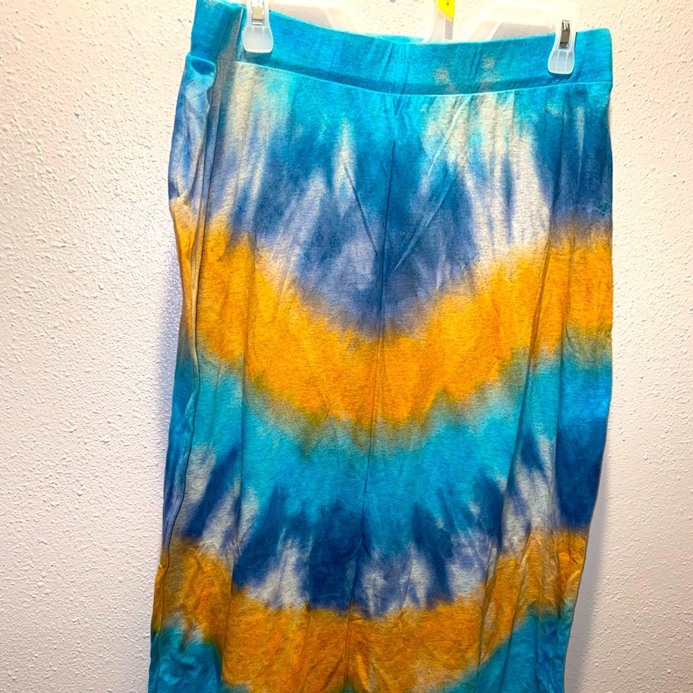Handmade Tie Dye Maxi Skirt